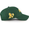cap-islenkta-green-adjustable-strap-mvp-ballpark-script-shot-oakland-athletics-mlb-47-brand
