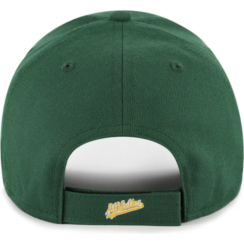 cap-islenkta-green-adjustable-strap-mvp-ballpark-script-shot-oakland-athletics-mlb-47-brand