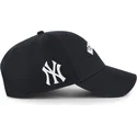 kepure-islenkta-tamsiai-melyna-reguliuojamas-mvp-ballpark-script-shot-new-york-yankees-mlb-47-brand