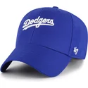 47-brand-curved-brim-mvp-ballpark-script-shot-los-angeles-dodgers-mlb-blue-adjustable-cap