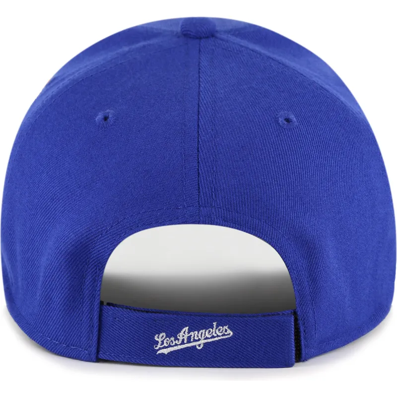 kepure-islenkta-melyna-reguliuojama-juostele-mvp-ballpark-script-shot-los-angeles-dodgers-mlb-47-brand