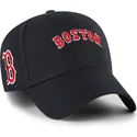 cap-islenkta-navy-blue-adjustable-strap-mvp-ballpark-script-shot-boston-red-sox-mlb-47-brand