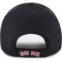 cap-islenkta-navy-blue-adjustable-strap-mvp-ballpark-script-shot-boston-red-sox-mlb-47-brand