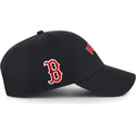 cap-islenkta-navy-blue-adjustable-strap-mvp-ballpark-script-shot-boston-red-sox-mlb-47-brand