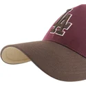 kepure-islenkta-raudona-snapback-mvp-dt-sure-shot-two-tone-cotton-los-angeles-dodgers-mlb-47-brand