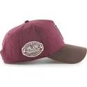 cap-islenkta-red-snapback-granate-mvp-dt-sure-shot-two-tone-cotton-los-angeles-dodgers-mlb-47-brand