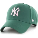 kepure-islenkta-zalia-snapback-rosa-mvp-new-york-yankees-mlb-47-brand