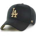 czarna-czapka-z-zakrzywionym-daszkiem-snapback-mvp-dt-sure-shot-two-tone-cotton-los-angeles-dodgers-mlb-od-47-brand