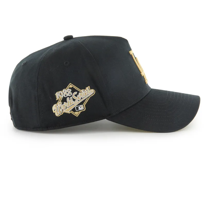 kepure-islenkta-juoda-snapback-mvp-dt-sure-shot-two-tone-cotton-los-angeles-dodgers-mlb-47-brand