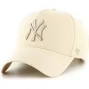 bezowa-czapka-z-daszkiem-snapback-z-bezowym-logo-mvp-dt-sure-shot-two-tone-cotton-new-york-yankees-mlb-od-47-brand