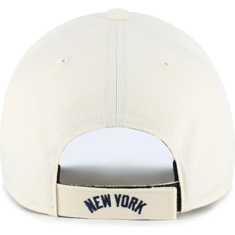 cap-islenkta-beige-adjustable-strap-mvp-two-tone-new-york-yankees-mlb-47-brand cap-islenkta-beige-adjustable-strap-mvp-two-tone-new-york-yankees-mlb-47-brand