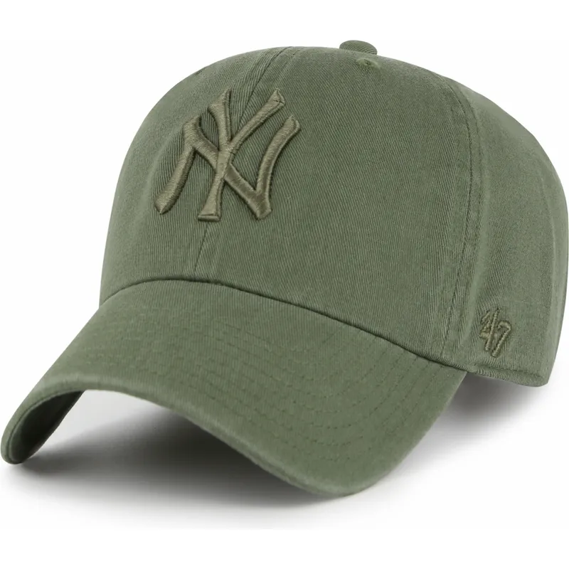 kepure-islenkta-zalia-reguliuojamas-clean-up-new-york-yankees-mlb-47-brand