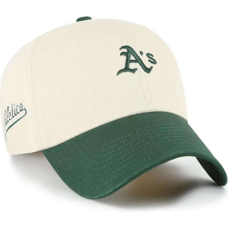 cap-islenkta-beige-adjustable-strap-clean-up-base-runner-sure-shot-two-tone-mlb-47-brand