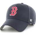 47-brand-curved-brim-mvp-boston-red-sox-mlb-navy-blue-adjustable-cap