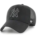 cap-islenkta-black-snapback-outline-mvp-branson-new-york-yankees-mlb-47-brand