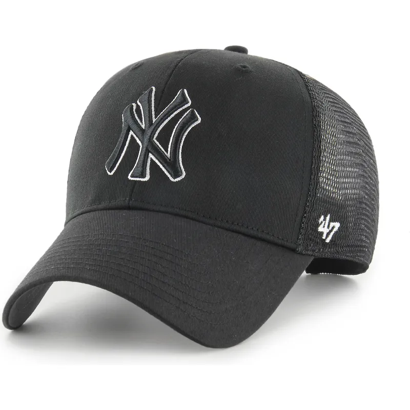 cap-islenkta-black-snapback-outline-mvp-branson-new-york-yankees-mlb-47-brand