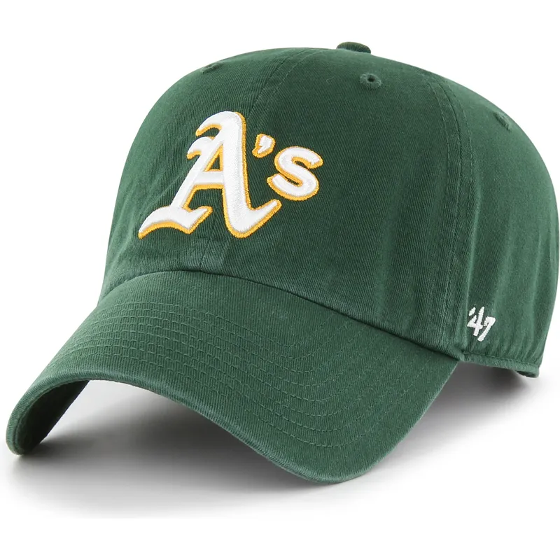 kepure-islenkta-zalia-reguliuojamas-clean-up-oakland-athletics-mlb-47-brand