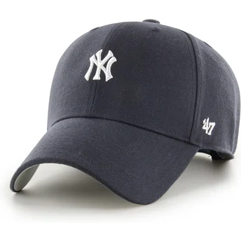 Cap išlenkta navy blue snapback MVP Base Runner New York Yankees MLB 47 Brand