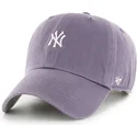cap-islenkta-violet-adjustable-strap-clean-up-base-runner-iris-new-york-yankees-mlb-47-brand