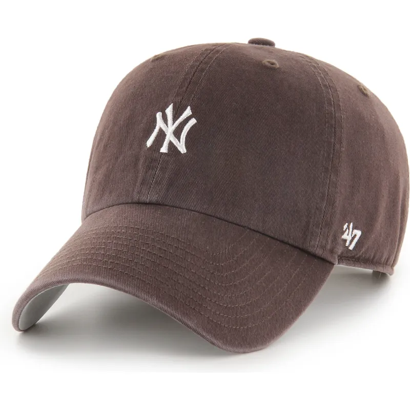kepure-islenkta-ruda-reguliuojamas-clean-up-base-runner-mini-new-york-yankees-mlb-47-brand