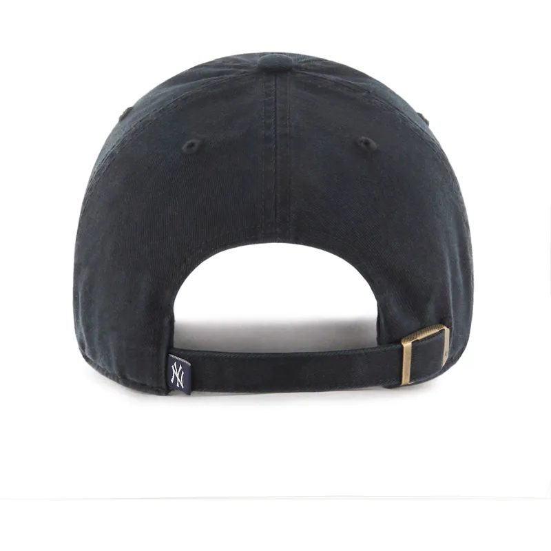 cap-islenkta-black-adjustable-strap-clean-up-new-york-yankees-mlb-47-brand