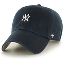 kepure-islenkta-tamsiai-melyna-reguliuojamas-clean-up-base-runner-mini-new-york-yankees-mlb-47-brand