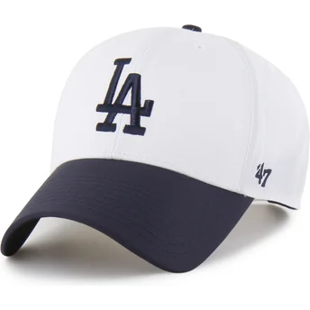 Cap išlenkta white snapback MVP Brrr Two Tone Los Angeles Dodgers MLB 47 Brand