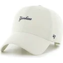 kepure-islenkta-smelio-reguliuojamas-clean-up-mini-script-cord-new-york-yankees-mlb-47-brand