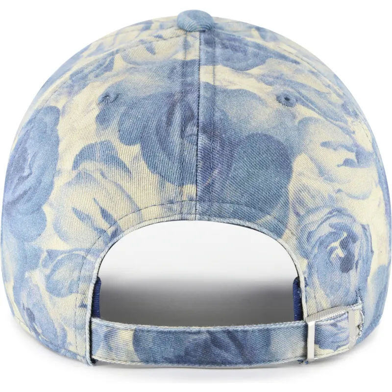cap-islenkta-blue-adjustable-strap-clean-up-gardenia-new-york-yankees-mlb-47-brand cap-islenkta-blue-adjustable-strap-clean-up-gardenia-new-york-yankees-mlb-47-brand