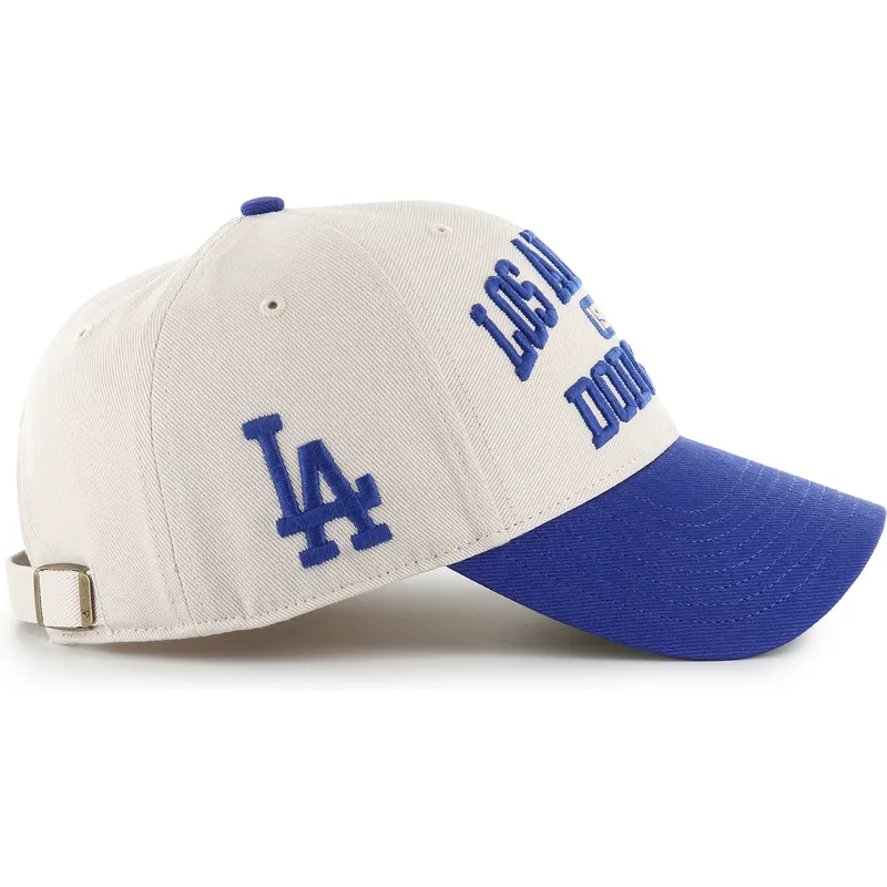 cap-islenkta-beige-adjustable-strap-mvp-broke-line-los-angeles-dodgers-mlb-47-brand cap-islenkta-beige-adjustable-strap-mvp-broke-line-los-angeles-dodgers-mlb-47-brand