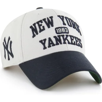 Cap išlenkta beige adjustable strap MVP Broke Line New York Yankees MLB 47 Brand