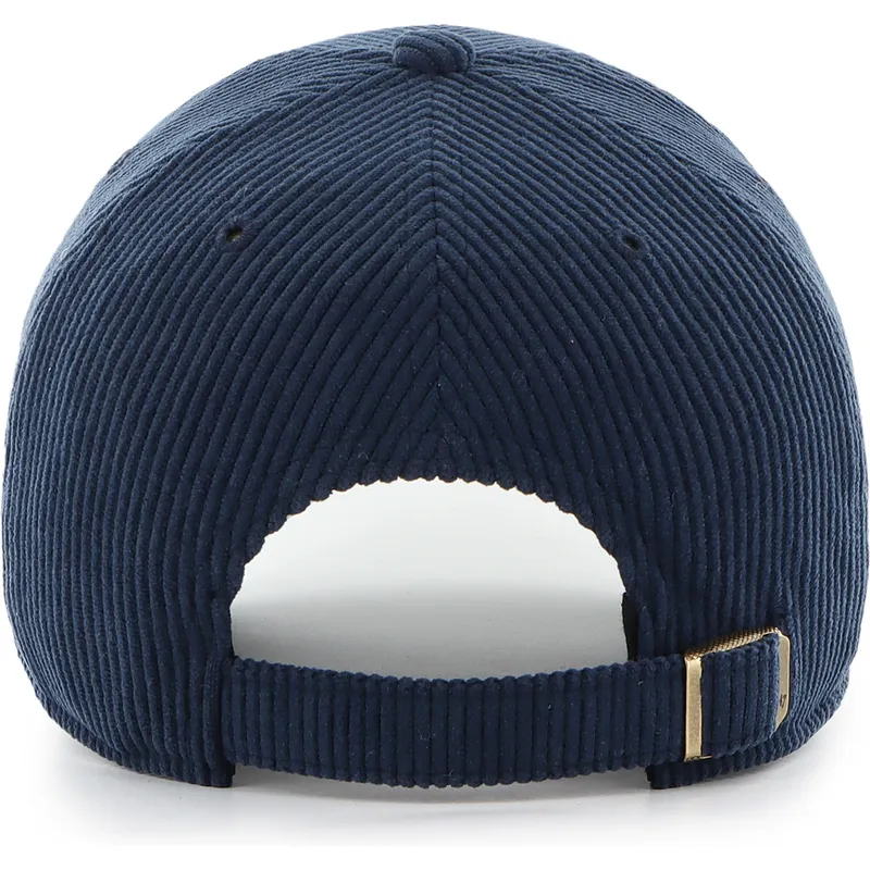 cap-islenkta-navy-blue-adjustable-strap-clean-up-cord-base-runner-new-york-yankees-mlb-47-brand