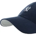cap-islenkta-navy-blue-adjustable-strap-clean-up-cord-base-runner-new-york-yankees-mlb-47-brand