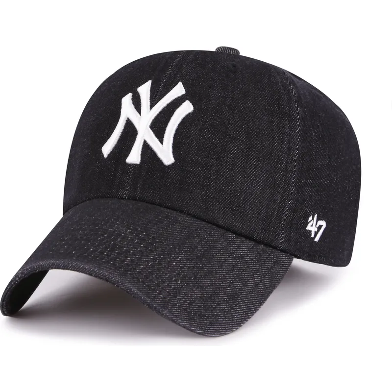 cap-islenkta-black-adjustable-strap-clean-up-lennon-new-york-yankees-mlb-47-brand cap-islenkta-black-adjustable-strap-clean-up-lennon-new-york-yankees-mlb-47-brand