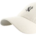 cap-islenkta-beige-adjustable-strap-clean-up-cord-base-runner-new-york-yankees-mlb-47-brand