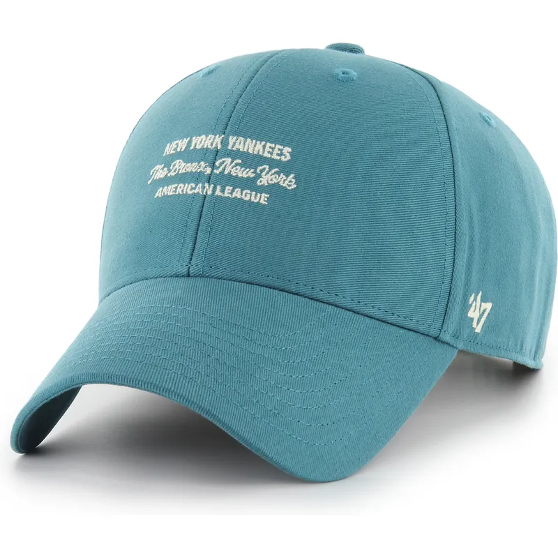 cap-islenkta-blue-snapback-mvp-contemporary-cyan-new-york-yankees-mlb-47-brand