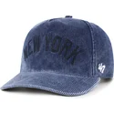 kepure-islenkta-tamsiai-melyna-snapback-hitch-reclaim-rusted-new-york-yankees-mlb-47-brand