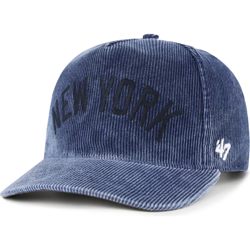 cap-islenkta-navy-blue-snapback-hitch-reclaim-rusted-new-york-yankees-mlb-47-brand