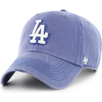Cap išlenkta blue adjustable strap Clean Up Weathered Thrift Los Angeles Dodgers MLB 47 Brand