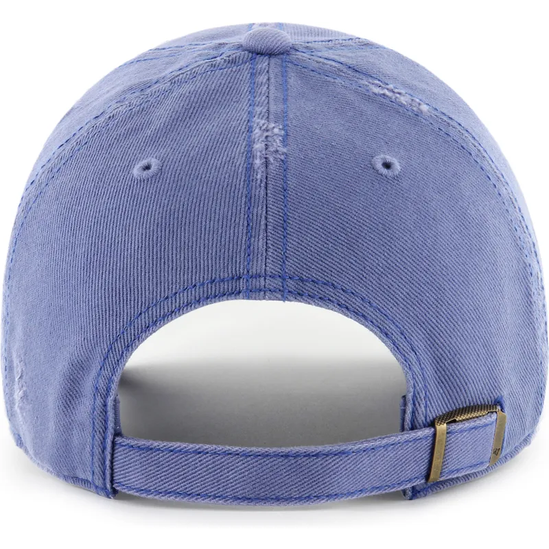 kepure-islenkta-melyna-reguliuojama-juostele-clean-up-weathered-thrift-los-angeles-dodgers-mlb-47-brand