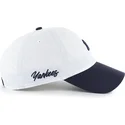 kepure-islenkta-balta-reguliuojama-juostele-clean-up-vista-mini-two-tone-new-york-yankees-mlb-47-brand