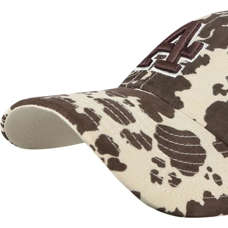 kepure-islenkta-ruda-reguliuojamas-clean-up-bessie-los-angeles-dodgers-mlb-47-brand