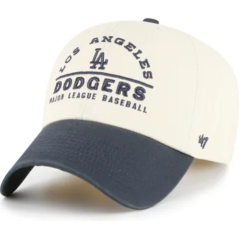 Cap išlenkta beige adjustable strap Clean Up Windham Los Angeles Dodgers MLB 47 Brand