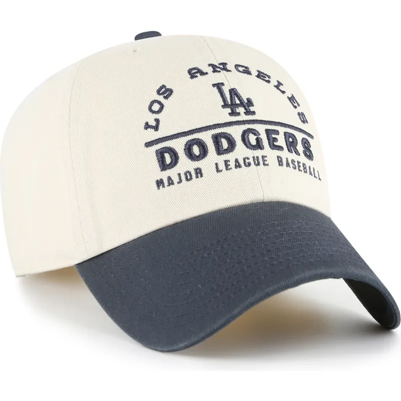 cap-islenkta-beige-adjustable-strap-clean-up-windham-los-angeles-dodgers-mlb-47-brand