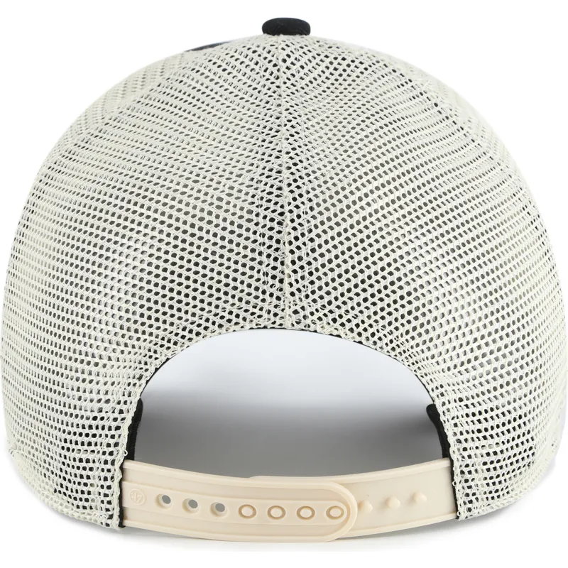 kepure-islenkta-juoda-snapback-clean-up-windham-mesh-new-york-yankees-mlb-47-brand