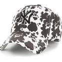 47-brand-curved-brim-clean-up-bessie-new-york-yankees-mlb-white-adjustable-cap