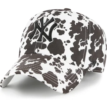 Cap išlenkta white adjustable strap Clean Up Bessie New York Yankees MLB 47 Brand