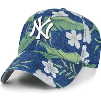 Kepurė išlenkta tamsiai mėlyna reguliuojama juostelė Clean Up Beach Side New York Yankees MLB 47 Brand