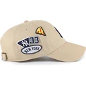 kepure-islenkta-chaki-reguliuojamas-clean-up-badges-new-york-yankees-mlb-47-brand