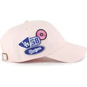 kepure-islenkta-rozine-reguliuojama-juostele-clean-up-badges-los-angeles-dodgers-mlb-47-brand